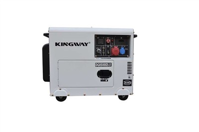 5 Container Silent 8KVA Portable Diesel Generator