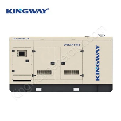 Water Cooled 50hz 1500rpm 60hz Silent 80kw 100kva Biogas Generator Set Main Grid